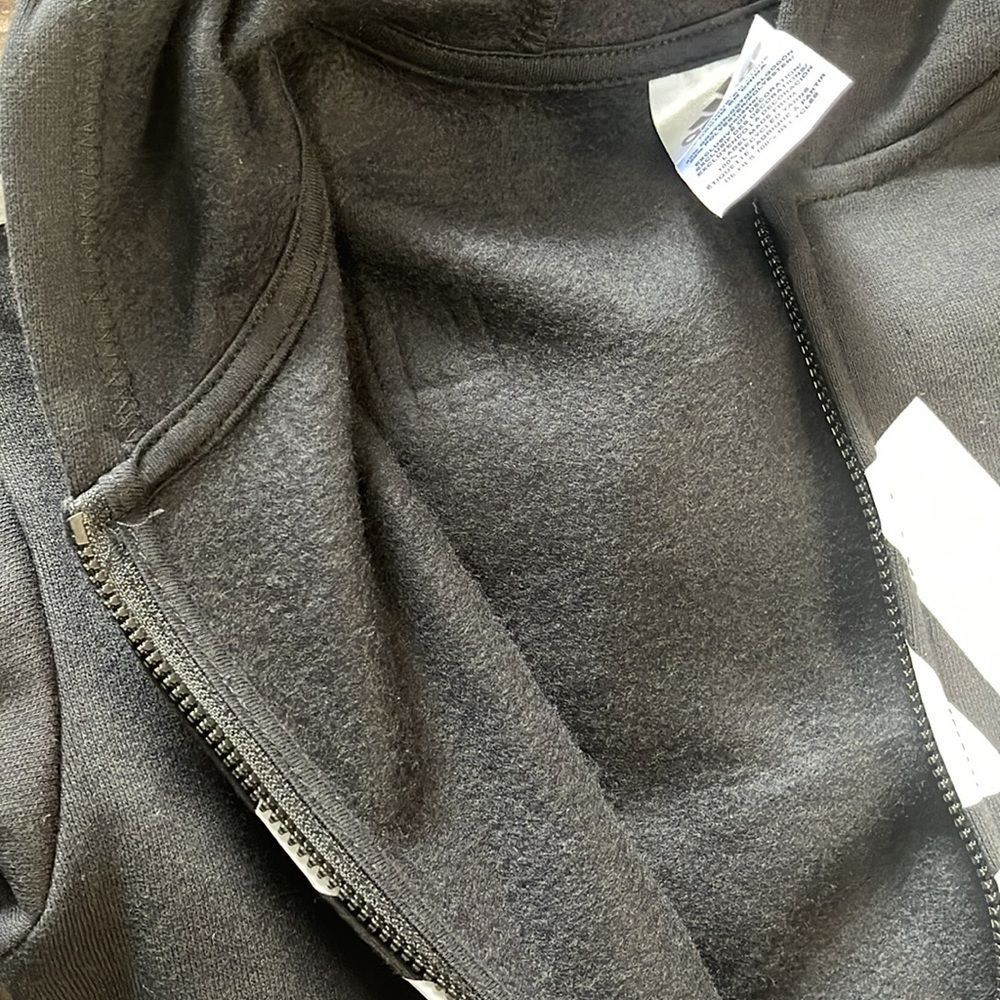 Adidas Little Boys Zip Front Essential Fleece Hoodie and Jogger - Picture 10 of 16